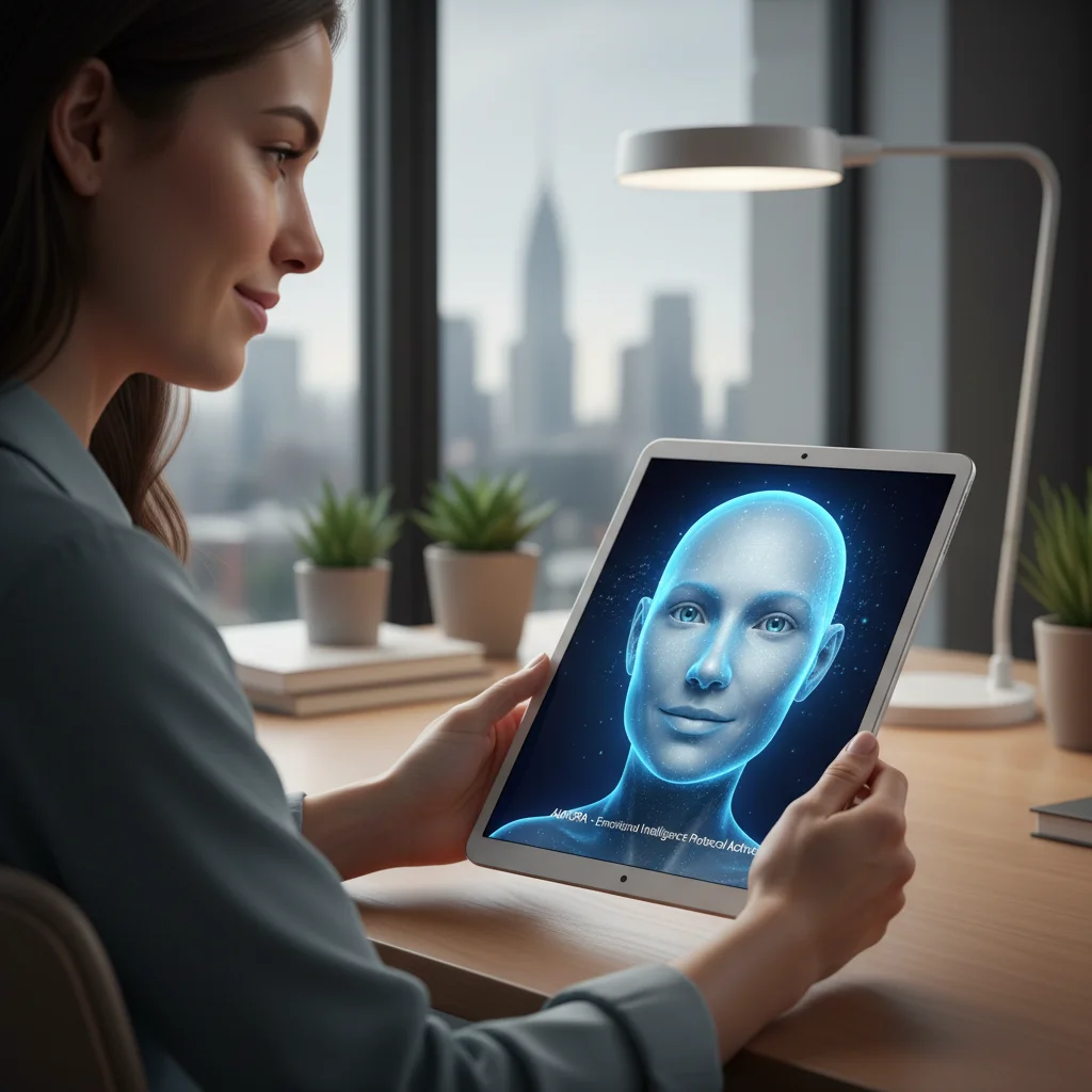 User video calling an AI companion, demonstrating personalized and emotionally intelligent interaction.