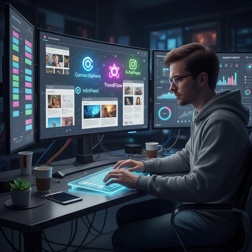 Curating online content for a consistent digital presence