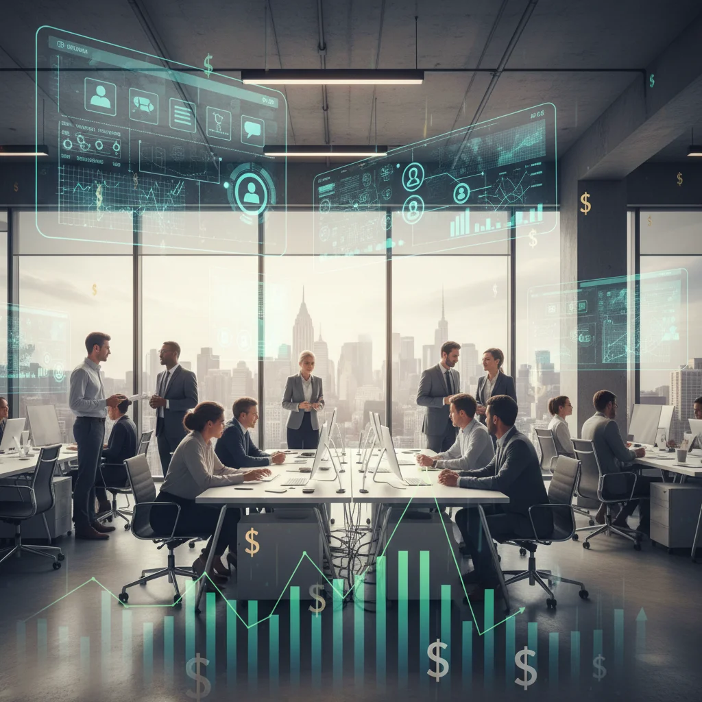 Boost US Business Savings: Productivity Tools for 12% Annual Gain by 2026