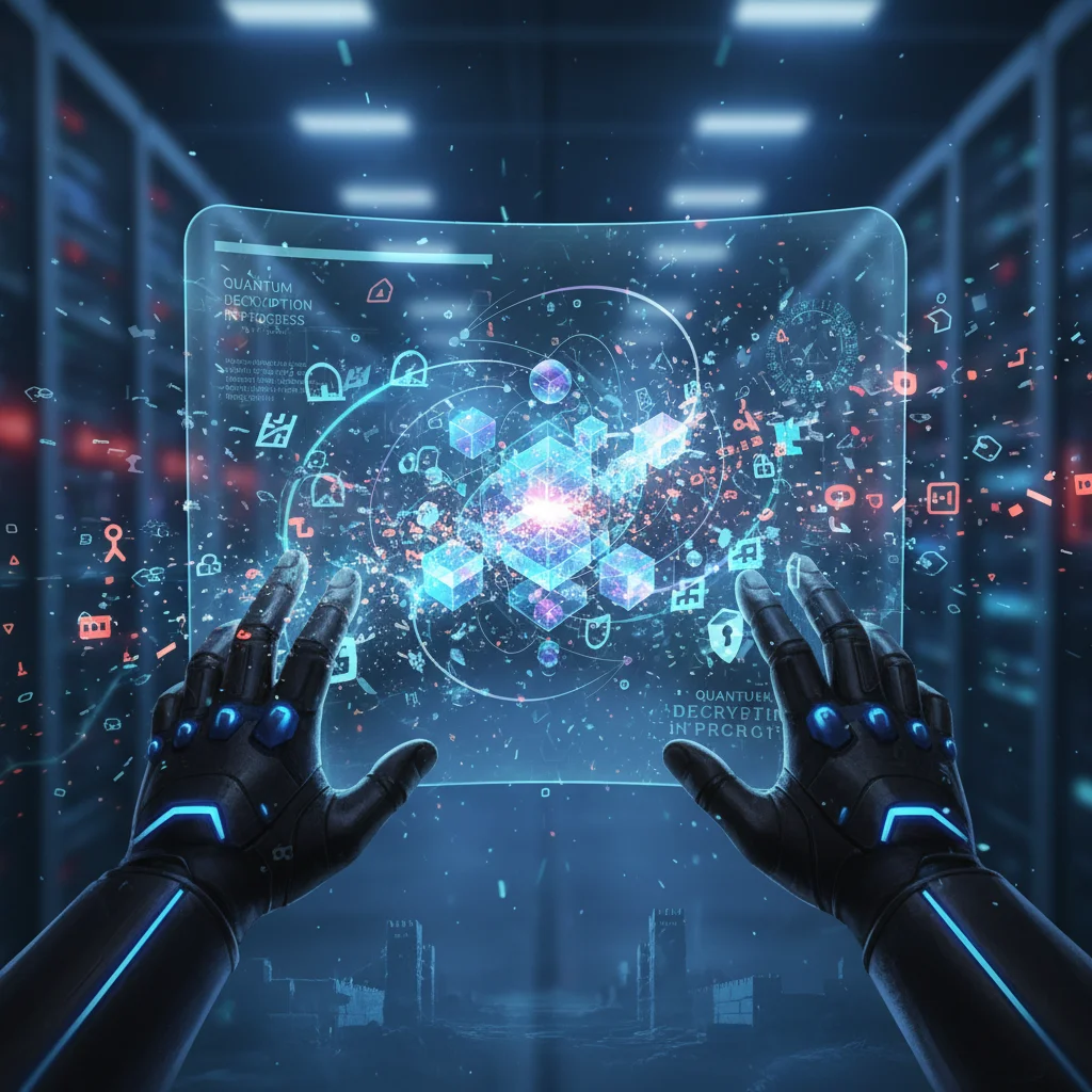 Quantum decryption threats to mobile cybersecurity