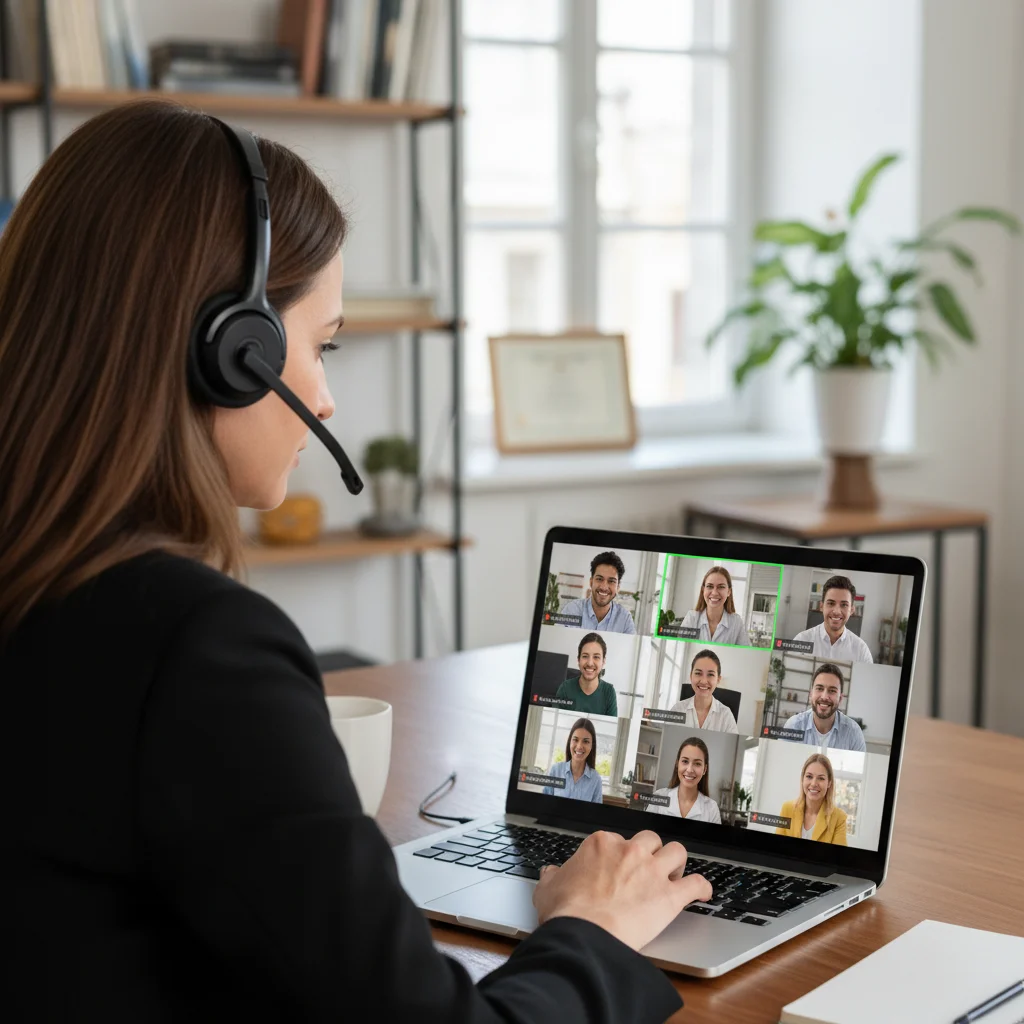 Effective virtual collaboration using video conferencing software