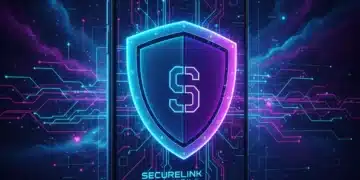 Futuristic smartphone with shield icon, symbolizing advanced mobile hardware security for 2026.