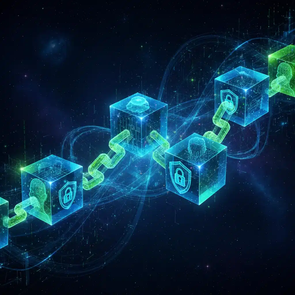 Blockchain technology for decentralized digital identity